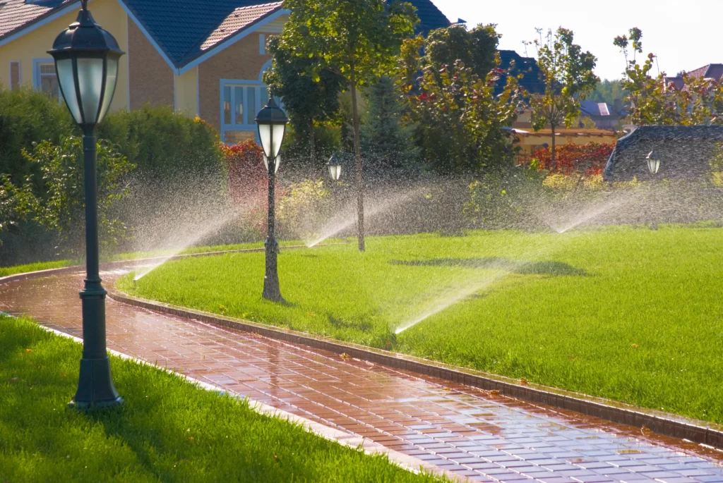 new sprinkler irrigation system Godfrey, IL