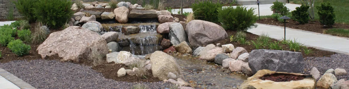 landscaping waterfalls in maryville il