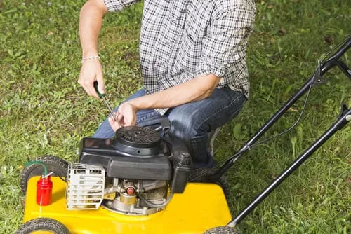 lawn mower maintenance highland il